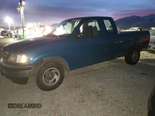 1997 Ford F-150 with VIN 1FTDX1729VND13052, listed as a Copart auction lot 83251714 with 134,450 mi miles and Salvage title. Bid and sale history available at DreamBid. Image 1.