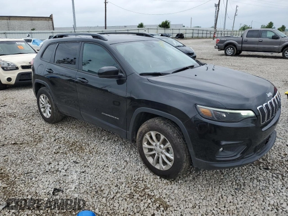 2022 Jeep Cherokee Latitude Lux with VIN 1C4PJMMX1ND533047, listed as a Copart auction lot 60069725 with 45,309 mi miles and Salvage title. Bid and sale history available at DreamBid. Image 4.