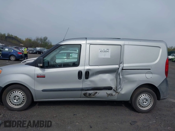 2015 Ram ProMaster City Cargo Tradesman with VIN ZFBERFAT2F6A79495, listed as a IAAI auction lot 42120262 with 146,842 mi miles. Bid and sale history available at carsss.com. Image 6.