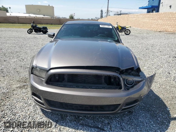 2014 Ford Mustang V6 with VIN 1ZVBP8AMXE5201707, listed as a Copart auction lot 49221165 with 164,123 mi miles and Salvage Title. Bid and sale history available at carsss.com. Image 5.