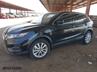 2021 Nissan Rogue Sport S with VIN JN1BJ1AV1MW314963, listed as a IAAI auction lot 41869496 with 122,089 mi miles. Bid and sale history available at carsss.com. Image 2.