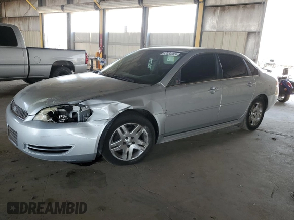 2014 Chevrolet Impala LT with VIN 2G1WB5E3XE1103306, listed as a Copart auction lot 63231005 with 163,901 mi miles and Salvage title. Bid and sale history available at DreamBid. Image 1.
