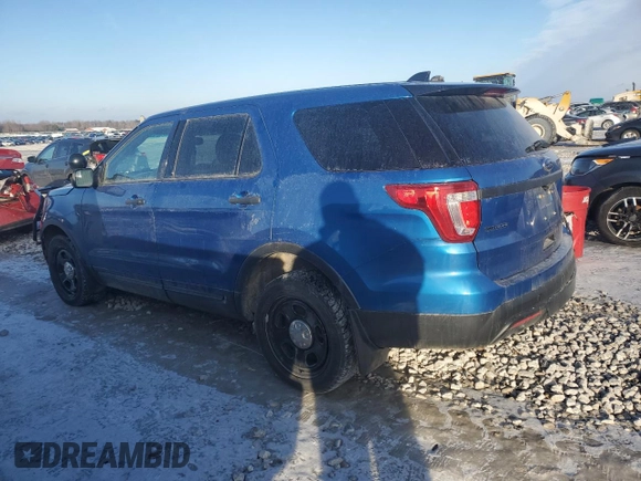 2017 Ford Police Interceptor Utility с VIN 1FM5K8AR5HGA48667, выставлен на аукционе Copart как лот 43785555 с пробегом 115 923 миль миль и Чистый • Clean title. История ставок и продаж доступна на DreamBid. Изображение 2.