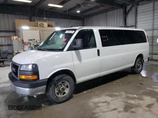 2011 GMC Savana z VIN 1GJZ71FG7B1122325, wystawiony jako Copart lot #47652135 z przebiegiem 360 884 mil mil oraz Czysty tytuł • Clean title. Historia ofert i sprzedaży dostępna na DreamBid. Obrazek 1.