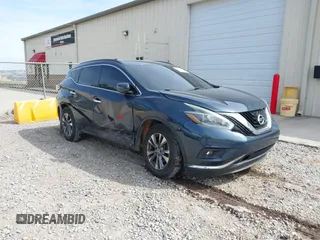 2018 Nissan Murano S z VIN 5N1AZ2MG5JN105131, wystawiony jako IAAI lot #41838201 z przebiegiem 90 782 mil mil oraz . Historia ofert i sprzedaży dostępna na DreamBid. Obrazek 1.