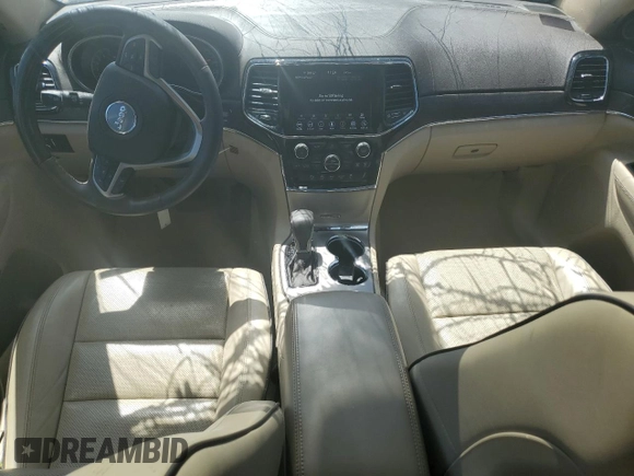 2021 Jeep Grand Cherokee High Altitude with VIN 1C4RJFCG7MC562577, listed as a Copart auction lot 54121145 with 37,617 mi miles and Salvage title. Bid and sale history available at DreamBid. Image 8.