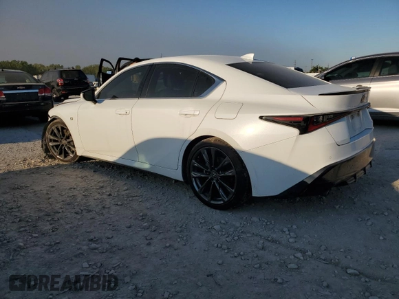 2023 Lexus IS with VIN JTHGZ1B24P5066460, listed as a Copart auction lot 70842564 with 31,280 mi miles and Salvage Title. Bid and sale history available at carsss.com. Image 2.