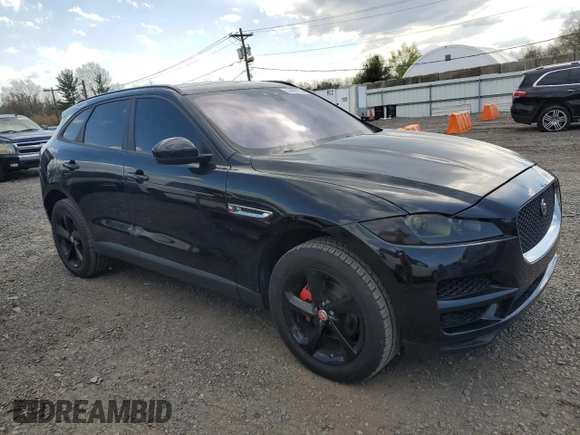 2017 Jaguar F-Pace 20d Premium with VIN SADCJ2BNXHA091982, listed as a Copart auction lot 53438735 with 117,299 mi miles and Clean Title. Bid and sale history available at DreamBid. Image 4.