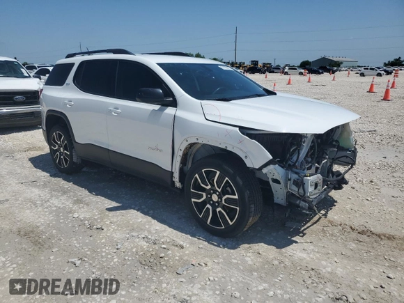 2019 GMC Acadia SLT z VIN 1GKKNMLS9KZ190723, wystawiony jako Copart lot #55758375 z przebiegiem 82 468 mil mil oraz Szkoda całkowita • Salvage title. Historia ofert i sprzedaży dostępna na DreamBid. Obrazek 4.