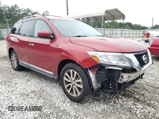 2016 Nissan Pathfinder Platinum with VIN 5N1AR2MN8GC646032, listed as a Copart auction lot 58304595 with 79,979 mi miles and Salvage title. Bid and sale history available at DreamBid. Image 4.