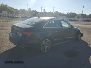 2017 Audi A3 Sedan Premium Plus with VIN WAUGUGFF5H1074962, listed as a Copart auction lot 73351784 with 41,506 mi miles and Salvage Title. Bid and sale history available at carsss.com. Image 3.