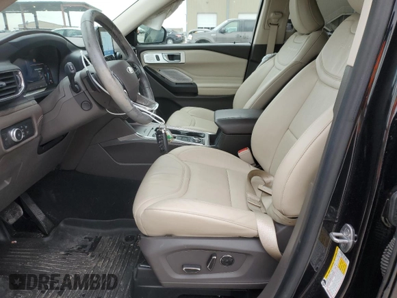 2020 Ford Explorer Platinum z VIN 1FM5K8HC0LGA60137, wystawiony jako Copart lot #87540635 z przebiegiem 24 929 mil mil oraz Szkoda całkowita • Salvage title. Historia ofert i sprzedaży dostępna na DreamBid. Obrazek 7.