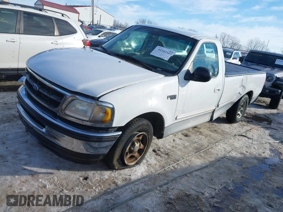 1997 Ford F-150 with VIN 1FTDF17W5VLA93748, listed as a IAAI auction lot 41342357 with 191,234 mi miles and . Bid and sale history available at DreamBid. Image 2.