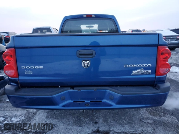2011 Ram Dakota Bighorn/Lonestar with VIN 1D7RW3BK8BS670446, listed as a Copart auction lot 42385865 with 104,377 mi miles and Salvage Title. Bid and sale history available at carsss.com. Image 6.