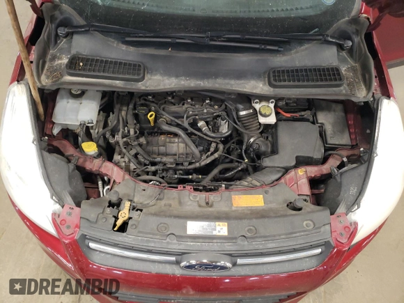 2016 Ford Escape SE with VIN 1FMCU0GX1GUA70710, listed as a Copart auction lot 52299925 with 205,760 mi miles and Salvage Title. Bid and sale history available at carsss.com. Image 12.