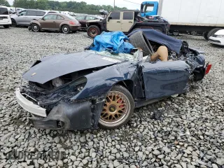 2000 Porsche Boxster S with VIN WP0CB2980YU660930, listed as a Copart auction lot 61270324 with 0 mi miles and Salvage Title. Bid and sale history available at carsss.com. Image 1.