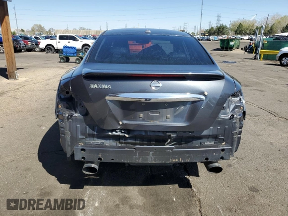 2010 Nissan Maxima SV with VIN 1N4AA5AP1AC871408, listed as a Copart auction lot 50430555 with 191,086 mi miles and Salvage title. Bid and sale history available at DreamBid. Image 6.