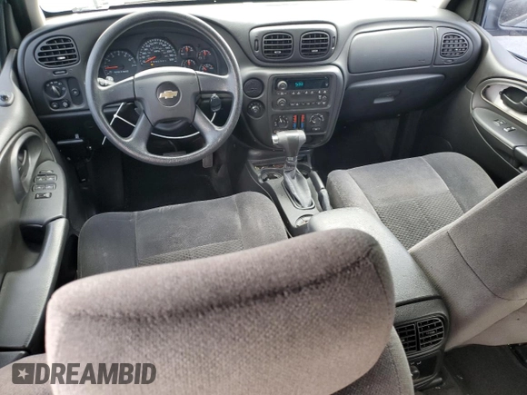 2009 Chevrolet TrailBlazer 1LT with VIN 1GNDS33S092130458, listed as a Copart auction lot 46877675 with 113,885 mi miles and Salvage Title. Bid and sale history available at DreamBid. Image 8.