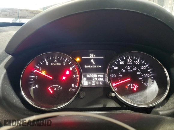 2012 Nissan Rogue S with VIN JN8AS5MV7CW362902, listed as a Copart auction lot 58706805 with 143,988 mi miles and Clean title. Bid and sale history available at DreamBid. Image 9.