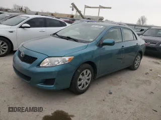 2010 Toyota Corolla with VIN JTDBU4EE5A9116882, listed as a Copart auction lot 48813865 with 168,372 mi miles and Salvage Title. Bid and sale history available at carsss.com. Image 1.