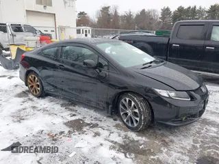 2012 Honda Civic Cpe Si with VIN 2HGFG4A51CH710095, listed as a IAAI auction lot 41468339 with 106,882 mi miles. Bid and sale history available at carsss.com. Image 1.