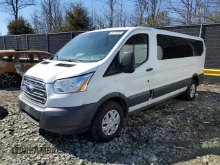2016 Ford Transit Wagon XL with VIN 1FBZX2ZM0GKA60948, listed as a Copart auction lot 46757385 with 73,321 mi miles and Clean Title. Bid and sale history available at carsss.com. Image 1.