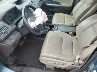 2014 Honda CR-V EX-L with VIN 2HKRM4H75EH665118, listed as a Copart auction lot 52490395 with 0 mi miles and Salvage Title. Bid and sale history available at carsss.com. Image 7.