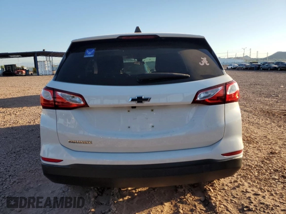 2020 Chevrolet Equinox LS z VIN 2GNAXHEV3L6149833, wystawiony jako Copart lot #57997985 z przebiegiem 64 304 mil mil oraz Szkoda całkowita • Salvage title. Historia ofert i sprzedaży dostępna na DreamBid. Obrazek 6.