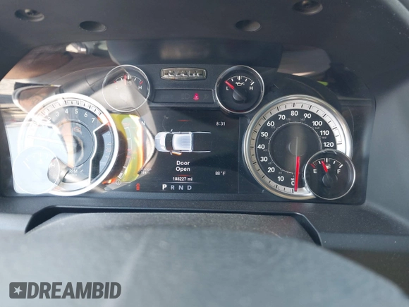 2017 Ram 1500 Big Horn with VIN 3C6RR6LT2HG604668, listed as a IAAI auction lot 42005795 with 188,227 mi miles and . Bid and sale history available at DreamBid. Image 7.