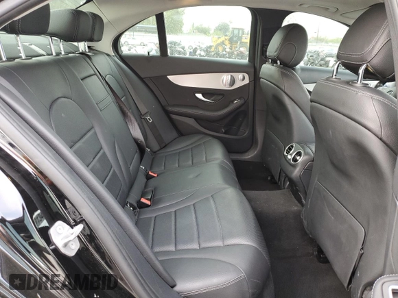 2021 Mercedes-Benz C 300 with VIN W1KWF8DB4MR610817, listed as a Copart auction lot 57913455 with 40,810 mi miles and Salvage title. Bid and sale history available at DreamBid. Image 10.