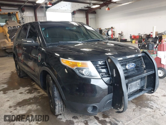 2013 Ford Police Interceptor Utility z VIN 1FM5K8AR0DGC63240, wystawiony jako IAAI lot #41955285 z przebiegiem 235 563 mil mil oraz . Historia ofert i sprzedaży dostępna na DreamBid. Obrazek 1.