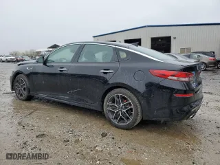 2019 Kia Optima SX with VIN 5XXGW4L23KG301154, listed as a Copart auction lot 48315445 with 34,793 mi miles and Salvage Title. Bid and sale history available at carsss.com. Image 2.