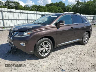 2013 Lexus RX 350 with VIN 2T2ZK1BA0DC117873, listed as a Copart auction lot 61501875 with 230,760 mi miles and Salvage title. Bid and sale history available at DreamBid. Image 1.