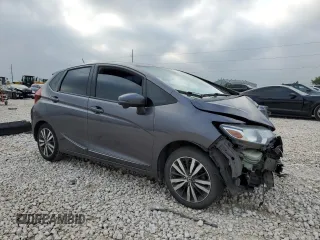 2015 Honda Fit EX-L with VIN 3HGGK5H85FM747522, listed as a Copart auction lot 51089855 with 0 mi miles and Salvage Title. Bid and sale history available at carsss.com. Image 4.