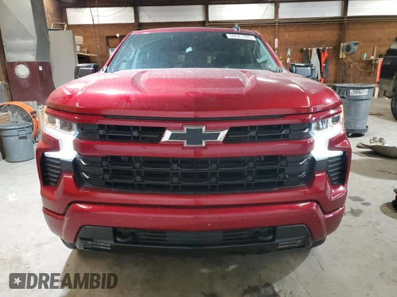 2023 Chevrolet Silverado 1500 RST with VIN 1GCUDEED4PZ152559, listed as a Copart auction lot 50621785 with 35,533 mi miles and Salvage Title. Bid and sale history available at DreamBid. Image 5.