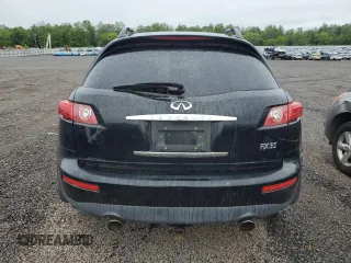2005 Infiniti FX with VIN JNRAS08W45X206881, listed as a Copart auction lot 58867185 with 121,055 mi miles and Clean title. Bid and sale history available at DreamBid. Image 6.