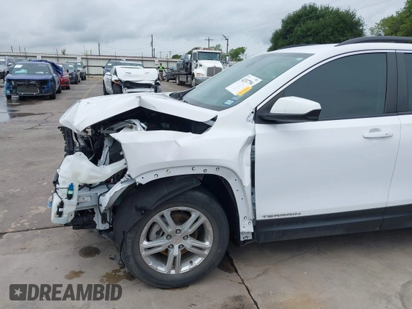 2022 GMC Terrain SLE z VIN 3GKALMEV2NL137933, wystawiony jako IAAI lot #42337794 z przebiegiem 55 307 mil mil oraz . Historia ofert i sprzedaży dostępna na DreamBid. Obrazek 18.