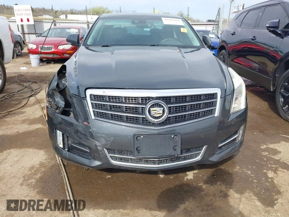 2014 Cadillac ATS Performance with VIN 1G6AC5S35E0116188, listed as a IAAI auction lot 41860494 with 85,517 mi miles. Bid and sale history available at carsss.com. Image 13.