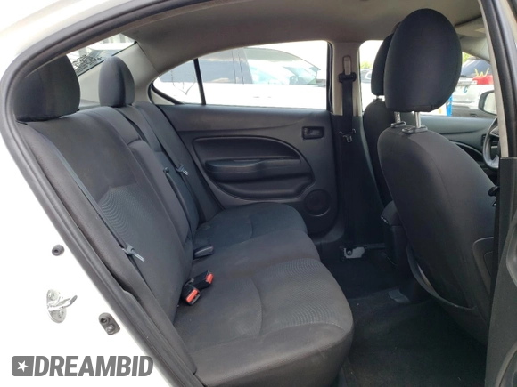 2019 Mitsubishi Mirage G4 ES with VIN ML32F3FJ8KHF11085, listed as a Copart auction lot 55000834 with 90,395 mi miles and Salvage Title. Bid and sale history available at carsss.com. Image 10.