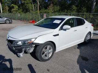 2014 Kia Optima LX with VIN 5XXGM4A72EG332601, listed as a IAAI auction lot 41816280 with 167,293 mi miles. Bid and sale history available at carsss.com. Image 18.