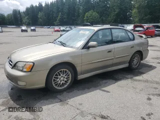 2001 Subaru Legacy with VIN 4S3BE645317202715, listed as a Copart auction lot 62596845 with 260,002 mi miles and Salvage title. Bid and sale history available at DreamBid. Image 1.