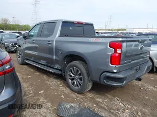 2021 Chevrolet Silverado 1500 RST with VIN 3GCUYEET9MG373386, listed as a IAAI auction lot 41974575 with 78,861 mi miles and . Bid and sale history available at DreamBid. Image 3.