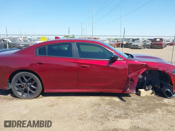 2019 Dodge Charger R/T with VIN 2C3CDXCT0KH562175, listed as a IAAI auction lot 41967216 with 73,757 mi miles and . Bid and sale history available at carsss.com. Image 14.
