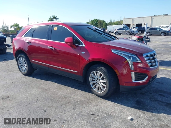 2019 Cadillac XT5 FWD with VIN 1GYKNARS9KZ173920, listed as a IAAI auction lot 42321141 with Not provided miles and . Bid and sale history available at DreamBid. Image 1.