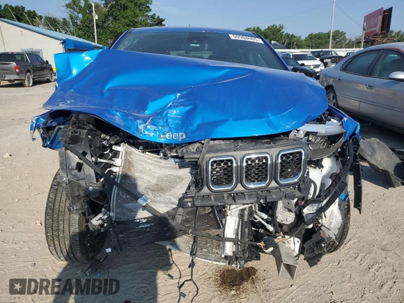 2023 Jeep Compass Sport with VIN 3C4NJDANXPT558715, listed as a Copart auction lot 59988085 with Not provided miles and Salvage title. Bid and sale history available at DreamBid. Image 5.