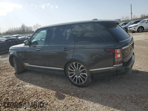 2013 Land Rover Range Rover HSE с VIN SALGS2DF4DA121299, выставлен на аукционе Copart как лот 50076535 с пробегом 104 531 миль миль и Списание • Salvage title. История ставок и продаж доступна на DreamBid. Изображение 2.