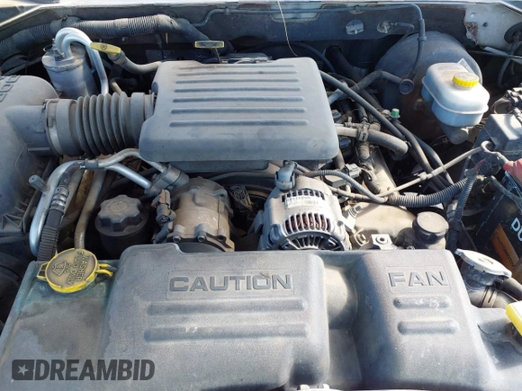 2003 Dodge Dakota SLT with VIN 1D7HL48N33S295059, listed as a IAAI auction lot 42085612 with 176,934 mi miles. Bid and sale history available at carsss.com. Image 10.