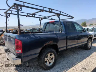 2006 Dodge 1500 SLT z VIN 1D7HU18256S651808, wystawiony jako Copart lot #60377465 z przebiegiem 288 470 mil mil oraz Czysty tytuł • Clean title. Historia ofert i sprzedaży dostępna na DreamBid. Obrazek 3.