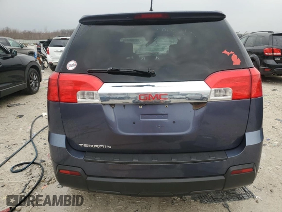 2013 GMC Terrain SLE with VIN 2GKALMEK5D6349489, listed as a Copart auction lot 51968545 with 125,210 mi miles and Clean Title. Bid and sale history available at carsss.com. Image 6.