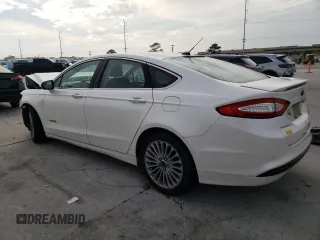 2014 Ford Fusion Titanium Hybrid with VIN 3FA6P0RU7ER333062, listed as a Copart auction lot 53961035 with 160,898 mi miles and Salvage Title. Bid and sale history available at carsss.com. Image 2.